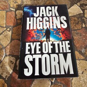 Jack Higgins "Eye Of The Storm" Hardcover Book, First Edition